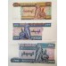 MYANMAR 1994 . FIFTY 50 PYAS - TWO HUNDRED 200 KYATS BANKNOTE . SET OF 6